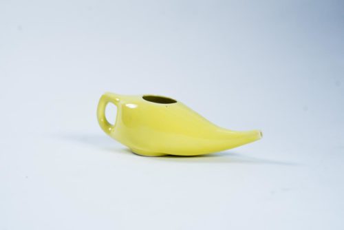 Vas Jala Neti ceramică, galben