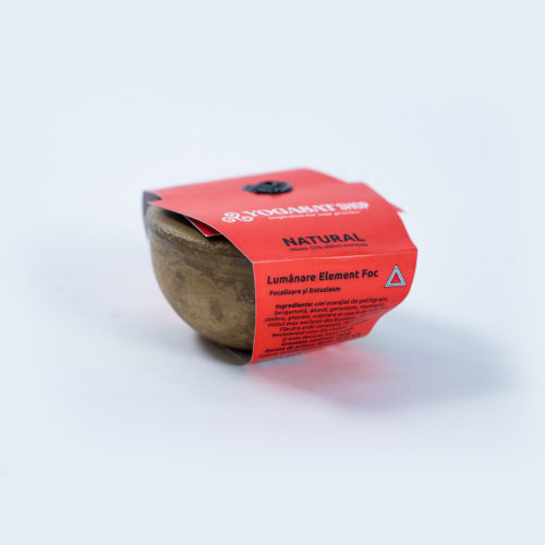 Lumânare YogaSat Element Foc